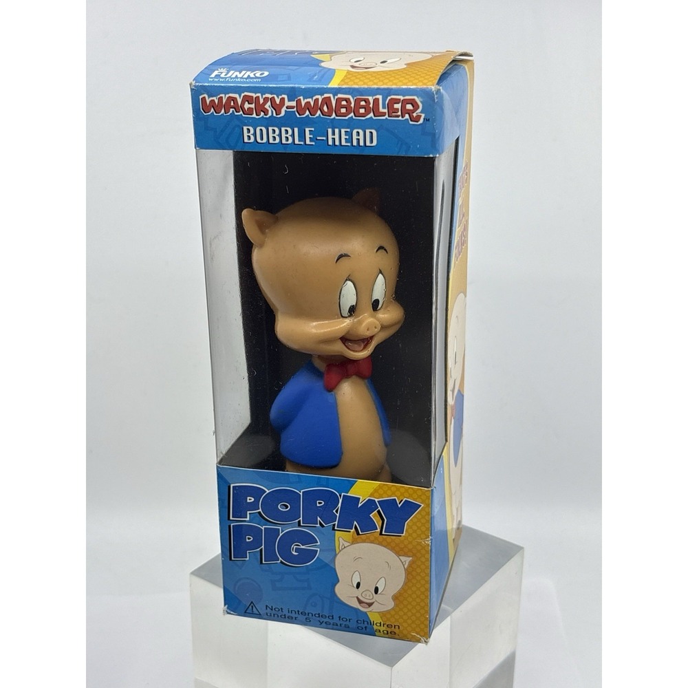 Porky Pig PVC Bobble-Head Funko Wacky Wobbler